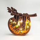 WoodArt - 3D Kreative Tierschnitzerei Handgemachtes Dekoratives Geschenk für Heim und Büro