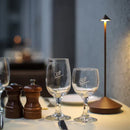 GlowLite - Wasserdichte kabellose LED Tischlampe mit Berührungssensor und dimmbarer Helligkeit