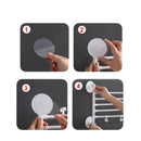 AirFold – Faltbares drehbares Wandregal und Handtuchhalter