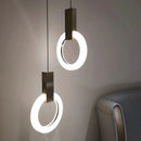 AuraGlow - Moderne LED Rundschre Pendelleuchte